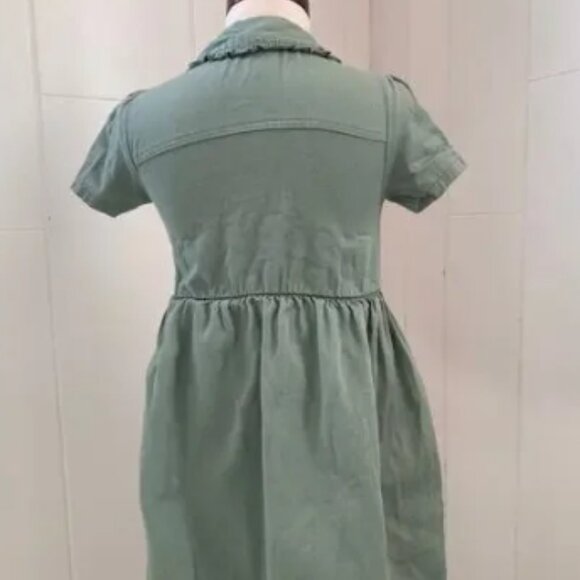 Sage Green Pullover Dress - Picture 3 of 3